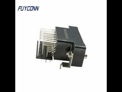 34-poliger rechtwinkliger V.35-Buchsenstecker für Leiterplatten