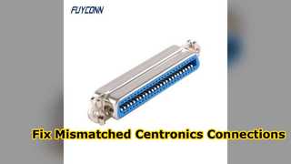 Centronics 50-poliger Gender Changer-Adapter (weiblich auf weiblich).