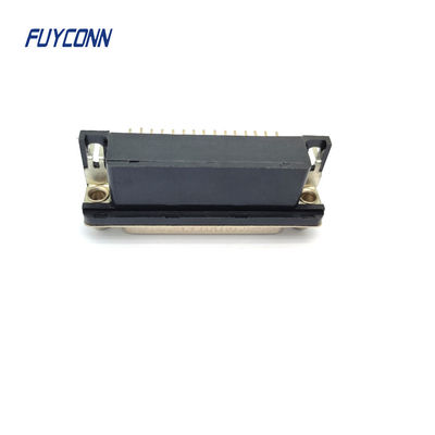 High Density Right Angle PCB D-SUB Connector 15 / 26 / 44 / 62 Pin weiblicher DB-Konnektor