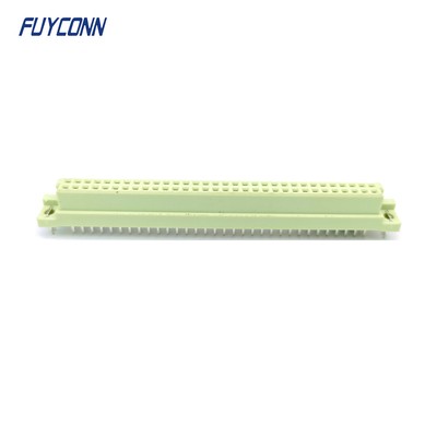 DIN41612 Anschlüsse Fabrik 2reihen 2*32P 64P PCB weiblich 41612 Anschlüsse W/ Harpun