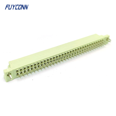 DIN41612 Anschlüsse Fabrik 2reihen 2*32P 64P PCB weiblich 41612 Anschlüsse W/ Harpun