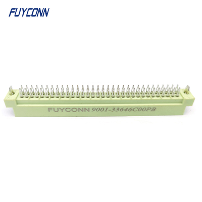 DIN41612 2 Reihen Steckverbinder 64pin 2*32P Männlicher Press-Stickverbinder W/ Harpun