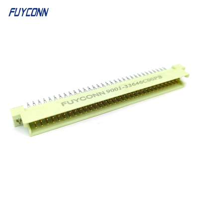DIN41612 2 Reihen Steckverbinder 64pin 2*32P Männlicher Press-Stickverbinder W/ Harpun