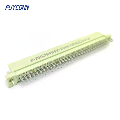 DIN41612 2 Reihen Steckverbinder 64pin 2*32P Männlicher Press-Stickverbinder W/ Harpun