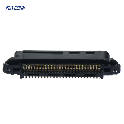 TE 229974-1 Ersatzsteckverbinder, 50 / 64-poliger D-förmiger Steckverbinder, Stecker, Kabel-an-Kabel, Kabelmontage (Frei hängend), 2,16 mm [.085 Zoll] Mittenabstand, CHAMP-Docking-Steckverbinder