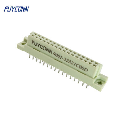 Replace Harting P/N 09 22 232 6824 DIN 41612 2B032FS-2, DIN Signal Type 2B Female Solder Straight 32-Pole