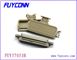 TYCO 50 Pin-Behälter Centronic-Lötmittel-Verbindungsstück mit Abdeckung Diplom-UL 180°Plastic