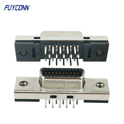 Weibliches Servoverbindungsstück 1.27mm gerades weibliches SCSI 20pin Verbindungsstück PWBs