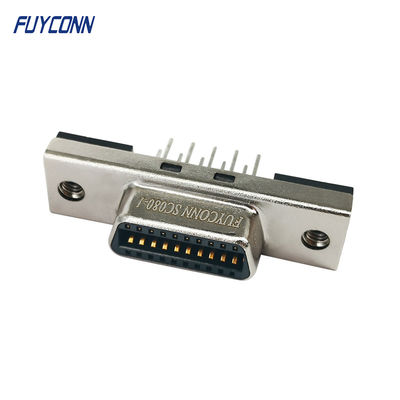Weibliches Servoverbindungsstück 1.27mm gerades weibliches SCSI 20pin Verbindungsstück PWBs