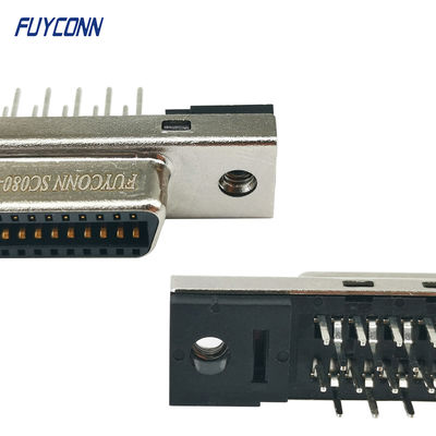 Weibliches Servoverbindungsstück 1.27mm gerades weibliches SCSI 20pin Verbindungsstück PWBs