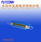 2.16mm Neigung 50 Pin Centronic Receptacle Right Angel PWB-Verbindungsstück bescheinigte UL