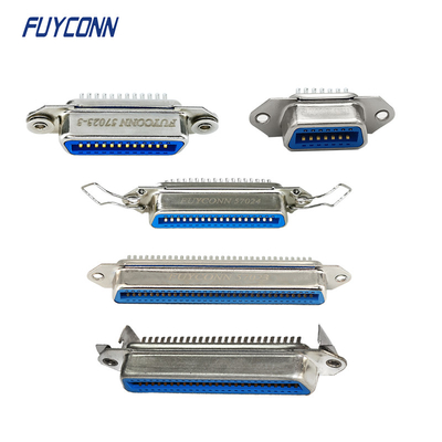 Weibliches Lötmittel-Schale Centronic-Verbindungsstück 14pin 24pin 36pin 50pin 64pin
