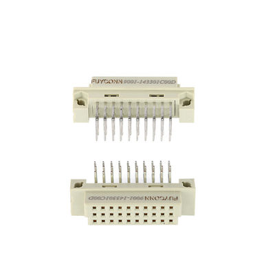 PCB Rechtswinkel 330S 41612 Steckverbinder 3x10P 30 Pin weiblicher Eurocard Steckverbinder