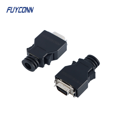 1.27mm SCSI 14 Pin Mini D Bandkabelstecker-männliches Lötmittel-Servo