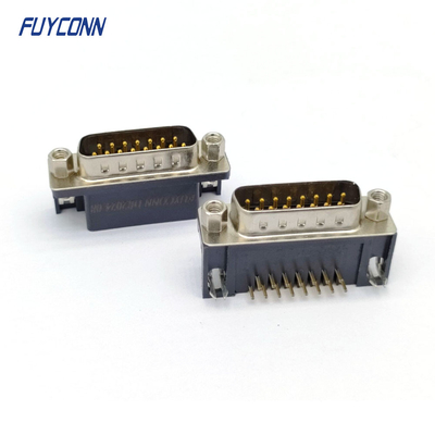 Rechtwinklige PWBs D-SUB Subvention 15 Pin Connector (9.4mm) des Verbindungsstück-Stempel-D