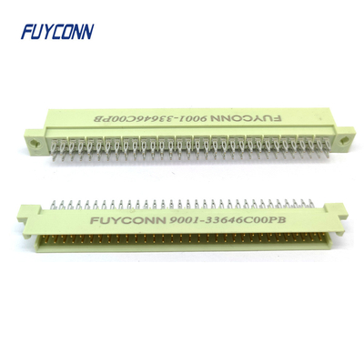 2 Reihen Lötloser DIN41612-Anschluss 64-Pin-Männlicher Pressfit-Anschluss