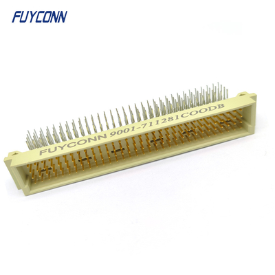 128Pin 41612 Anschluss Männlich PCB Rechtswinkel 4 Reihen 4*32pin128P