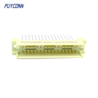 Gerade PCB 3 Reihen 32 Stift Männlich DIN 41612 Steckverbinder 2*16P 32P 13mm 41612 Steckverbinder