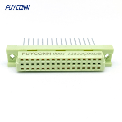 17mm 32Pin DIN41612 Steckverbinder 3 Reihen gerade PCB weiblich 332 DIN 41612 Steckverbinder
