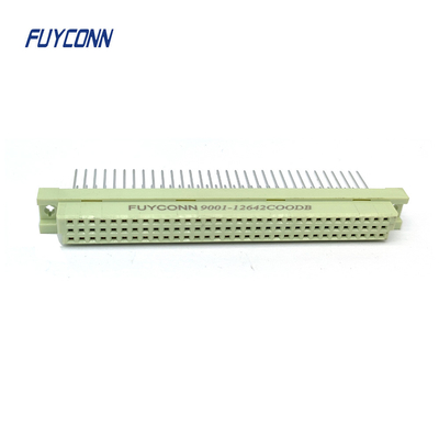 25mm DIN41612 Steckverbinder 3Serien 64Pin weibliche gerade PCB 364 DIN 41612 Steckverbinder