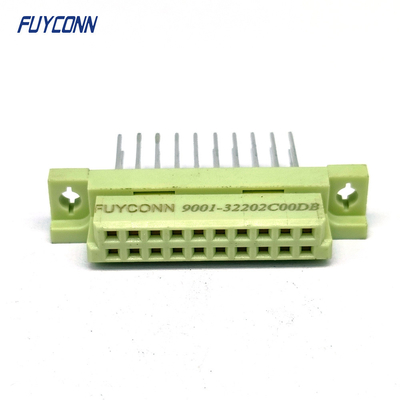 13mm DIN41612 Steckverbinder 2 Reihen 20Pin vertikale Endgeräte weibliche Eurocard Steckverbinder