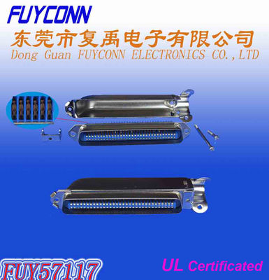 57-70640 Amphenol-Anschluss 90 Grad IDC Männlicher Stecker 32 Paare Anschluss 64 Stift Für Huawei DSLAM