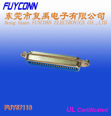 50 Pin Centronic Connector Female, das PWB Stragiht-Verbindungsstück anbrachte, bestätigten UL