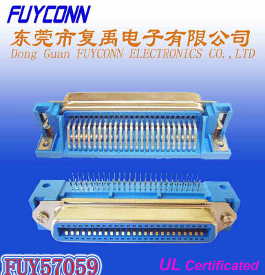 50 Pin Centronic PWB-rechtwinklige Buchse zugelassenes UL