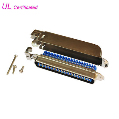 90 Grad Amphenol 64 Art des Pin-Stempel-Centronics-Verbindungsstück-IDC