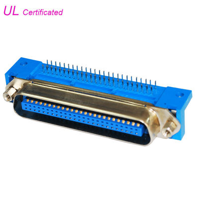 Centronic 50 Pin-Champion bestätigte rechtwinkliges PWB-Verbindungsstück, männliche Bandkabelstecker UL