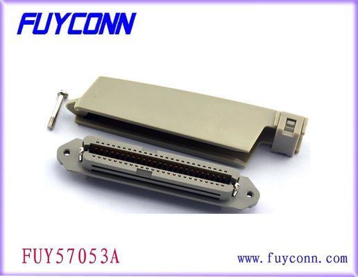 50 Pin Solder Champ Connector Female Lötmittel Verbindungsstück mit der 90-Grad-Plastikwohnung