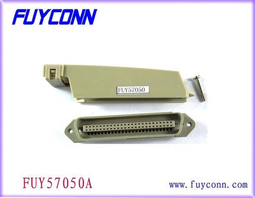 90-Grad-Plastikhaube Verbindungsstück, Champion Centronic-Lötmittel 50 Pin Male Connectors