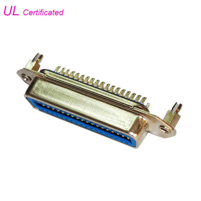 50 Pin Centronic Champe Solder Female Bandkabelstecker mit Brettverschluß