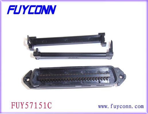 25 Champions-Verbindungsstück 50pin Paare TYCO RJ21 Centronic mit Neigung der Kabelklemme 2.16mm