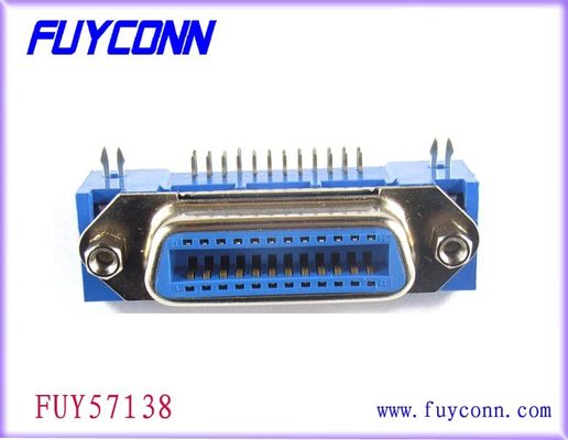 14 Pin Centronic PWB-Recht-Engels-Buchse mit Jack-Schrauben und Brett-Verschluss