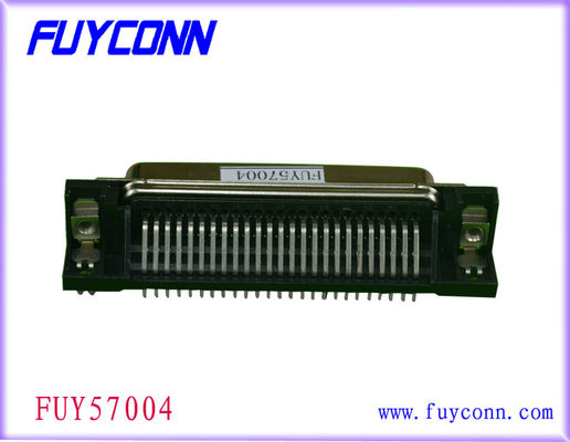 14 Pin Centronic Ribbon rechtwinklige Buchse PWBs mit PWB-Brettverschluß