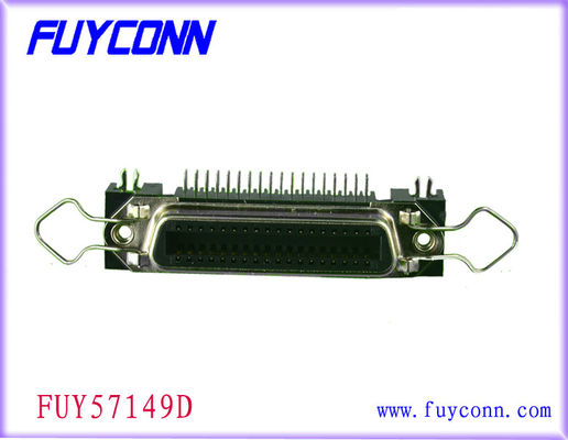 50 Pin Centronic PWB-rechtwinklige Buchse zugelassenes UL