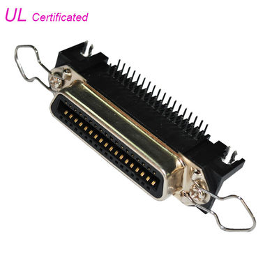 36 Pin Centronic rechtwinklige Buchse PWBs mit Frühlings-Klinke