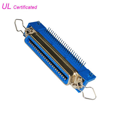 36 Pin Centronic Female Right Angel PWB-Verbindungsstück mit Frühlings-Klinken
