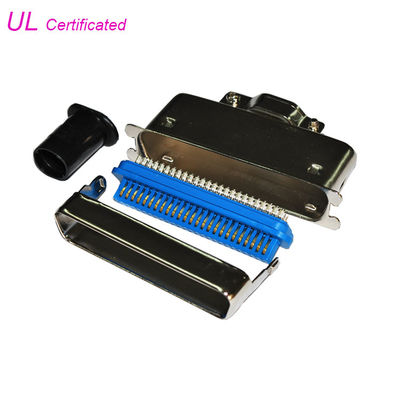 14 24 36 50 Pin Centronic MD-Art männliches Lötmittel Pin Connector mit geradem Kabel-Ausgang