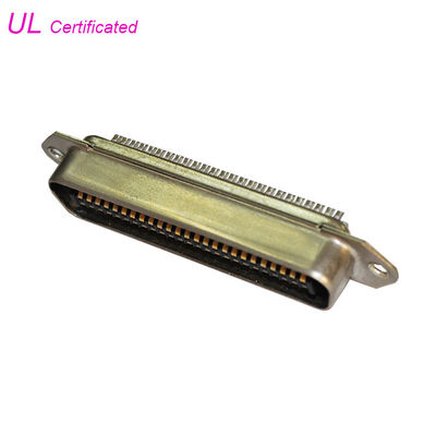 Männliche Lötmittel 50 des Centronic-Bandkabelsteckers 2.16mm Champion Pin DDK Neigung
