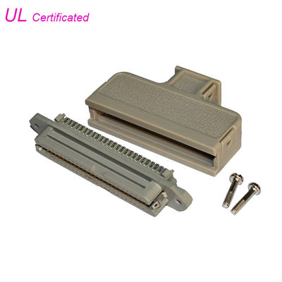 TYCO 50 Pin-Behälter Centronic-Lötmittel-Verbindungsstück mit Abdeckung Diplom-UL 180°Plastic