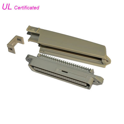 Grad 50 Tyco 90 Pin-Lötmittel Centronic-Stecker-Verbindungsstück mit Plastikabdeckung Diplom-UL