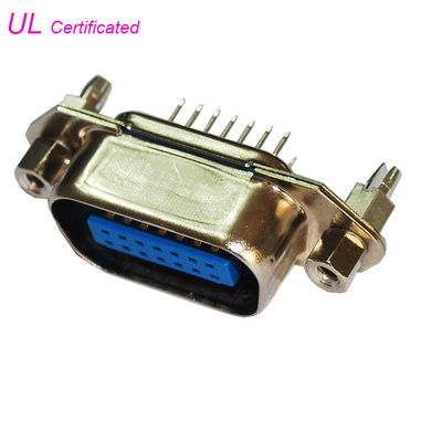 Centronic 14 Pin Straight Angle Male PWB-Verbindungsstück 24pin 36pin 50pin mit Hexen-Kopf-Nuss