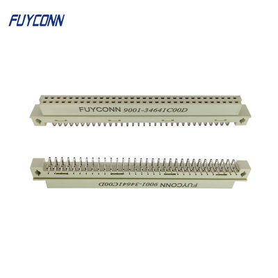 Weibliches LÄRM 41612 Verbindungsstück 2 rudert 64 Pin Right Angle Euro Kartenstecker
