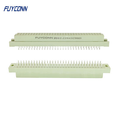 LÄRM 41612 Neigung PWB-vertikales weibliches Euroverbindungsstück 2*32pin 2*64pin Verbindungsstück-2.54mm