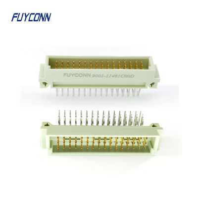 3 Verbindungsstück der Reihen-DIN41612 90 Grad PWB 3*16P 48 Pin Male Eurocard Connector