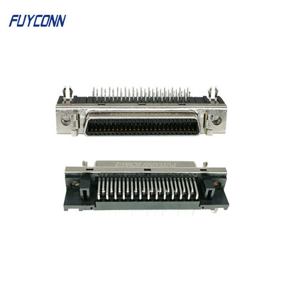 1.27mm rechtwinkliges Verbindungsstück PWBs SCSI, 50 Pin Female Servo Connector