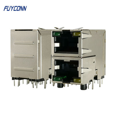 2x1 2 trägt LED-Licht 16 Buchse Pin RJ45 für Netz