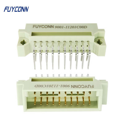 20 Reihen 2*10P Pin Eurocard Connectors 3 rechtwinkliges Verbindungsstück PWBs Manndin41612